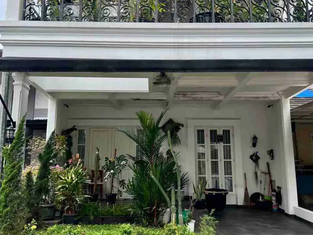 DIJUAL RUMAH MODERN GAYA AMERICAN STYLE SIAP HUNI DI NUSALOKA BSD CITY