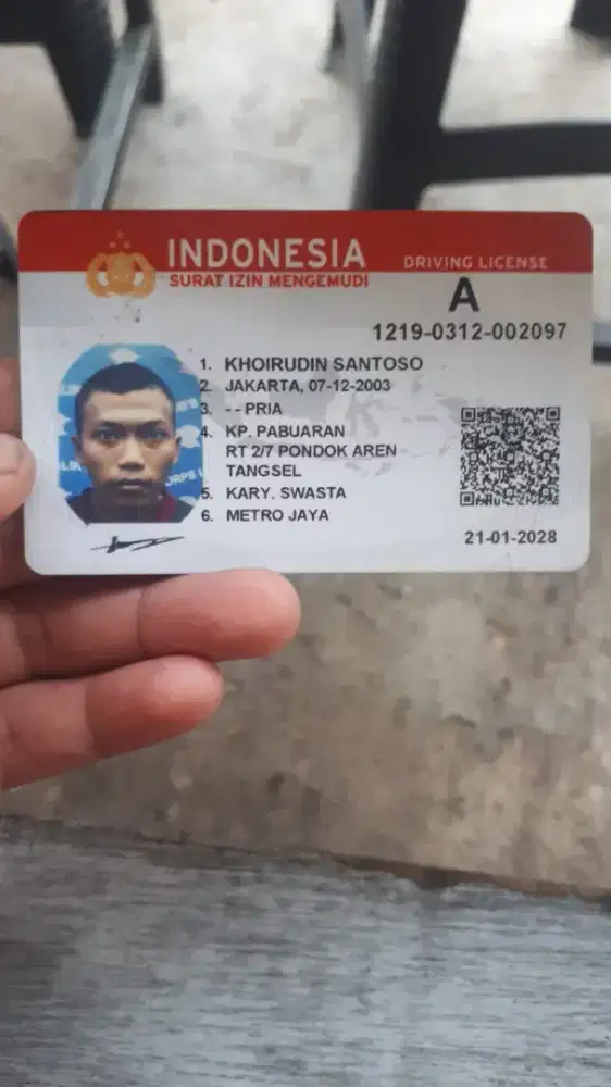Assalamualaikum saya sedang mencari pekerjaa sopir pribadi dan kantor