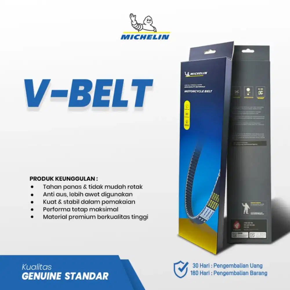 JUAL MURAH VANBELT MERK MICHELIN UNTUK TYPE MOTOR MATIC
