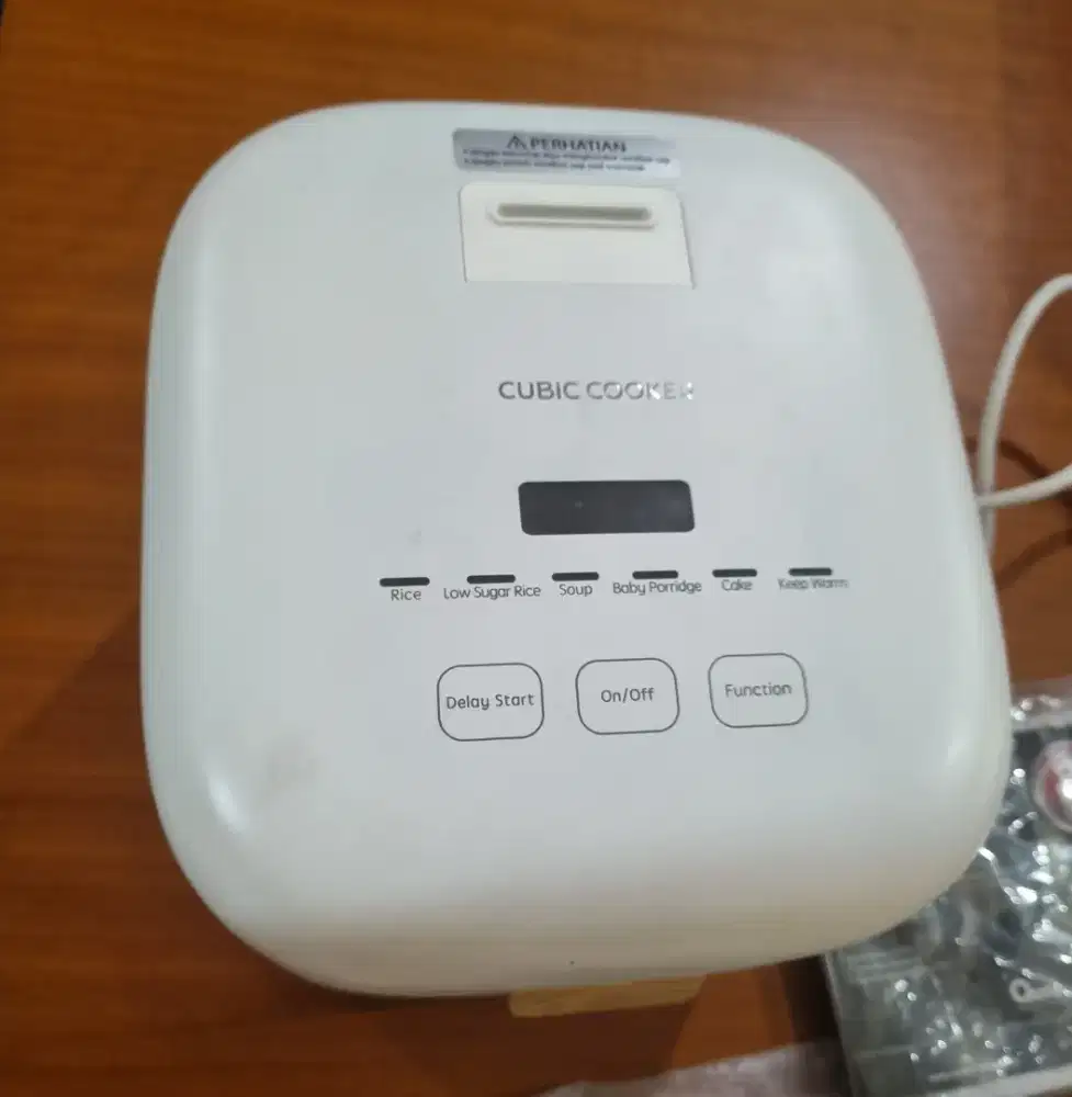 OXONE CUBIC RICE COOKER 0.8 L OX-250_WHITE