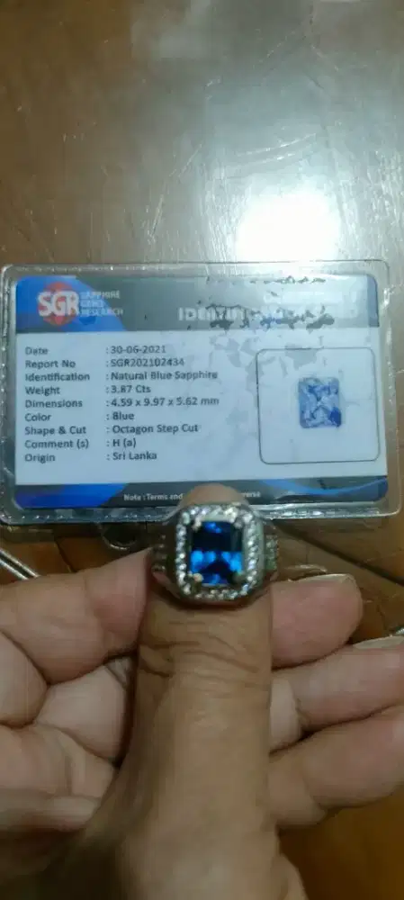 Natural Blue Sapphire