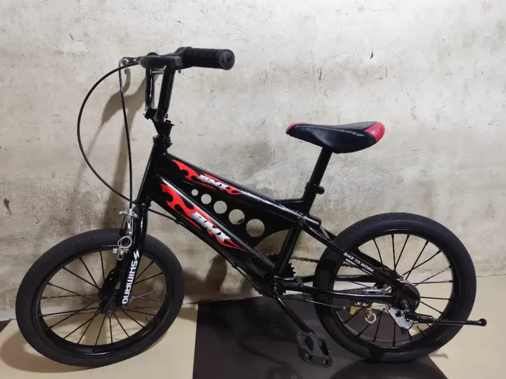 Sepeda bmx ukuran 16 siap pakai