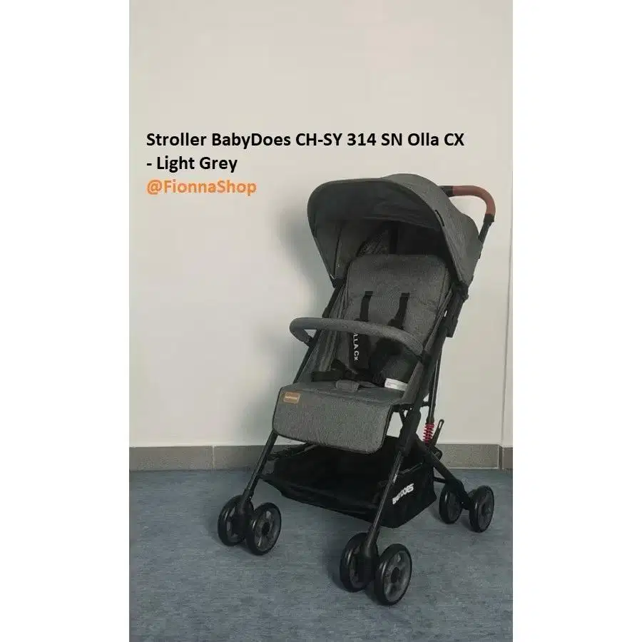 Stroller BabyDoes CH-SY 314 SN Olla CX Grey