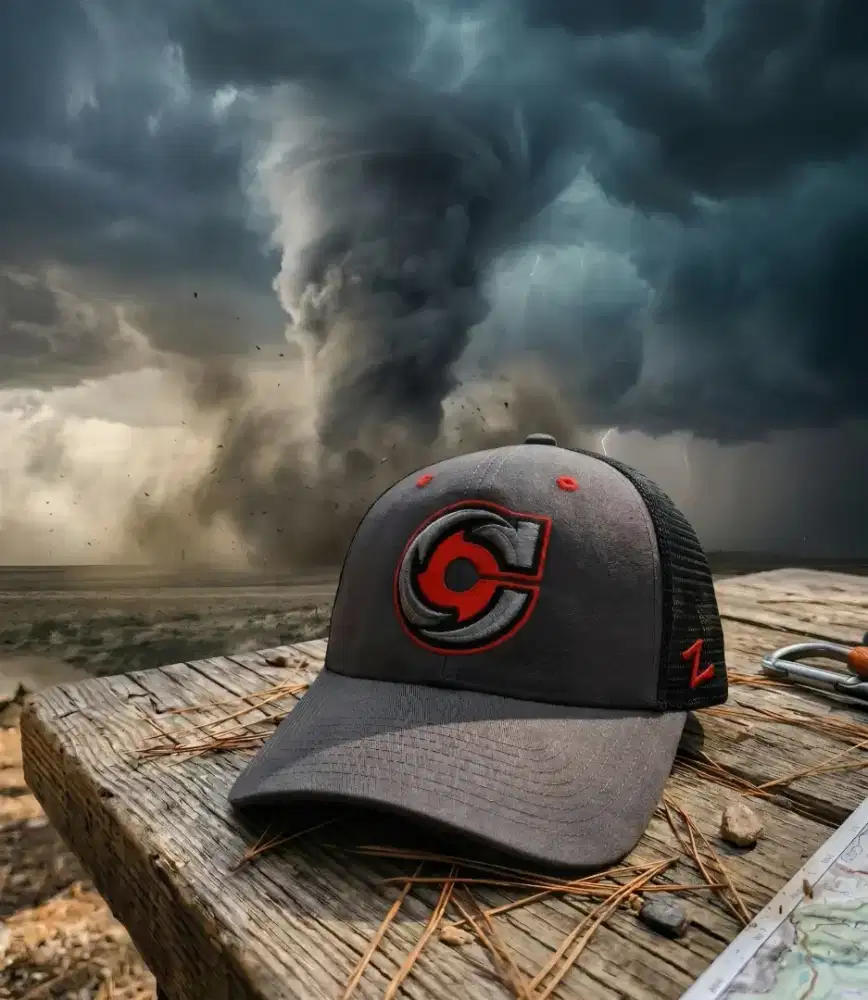 Topi Trucker Cincinnati Cyclones Zhepyr Ori Second Built-up L/XL