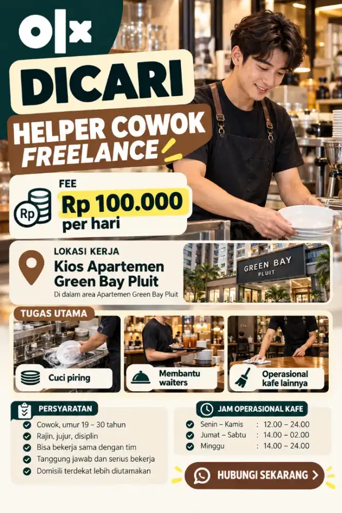 LOKER HELPER FREELANCE