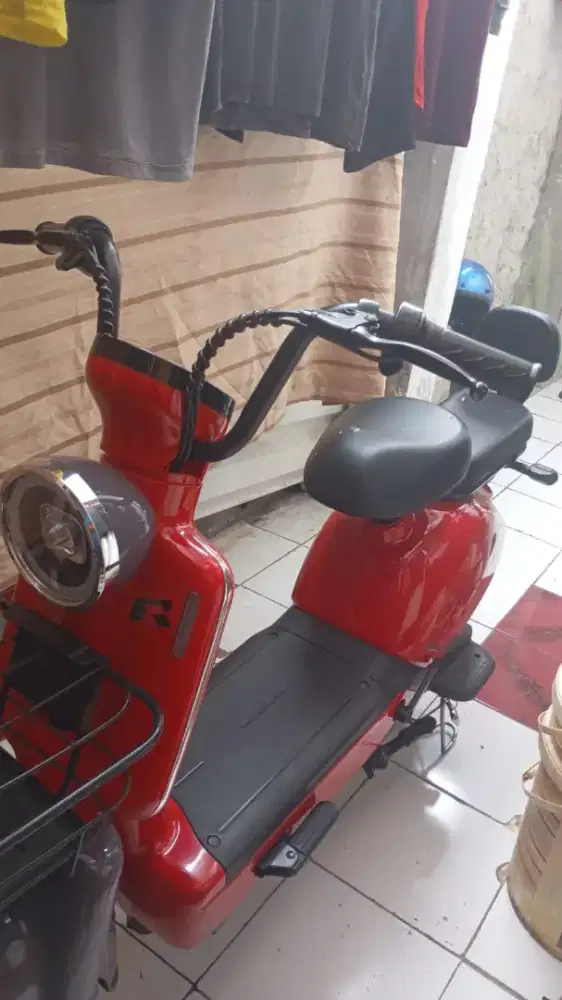 Sepeda listrik rubick baru 6bln
