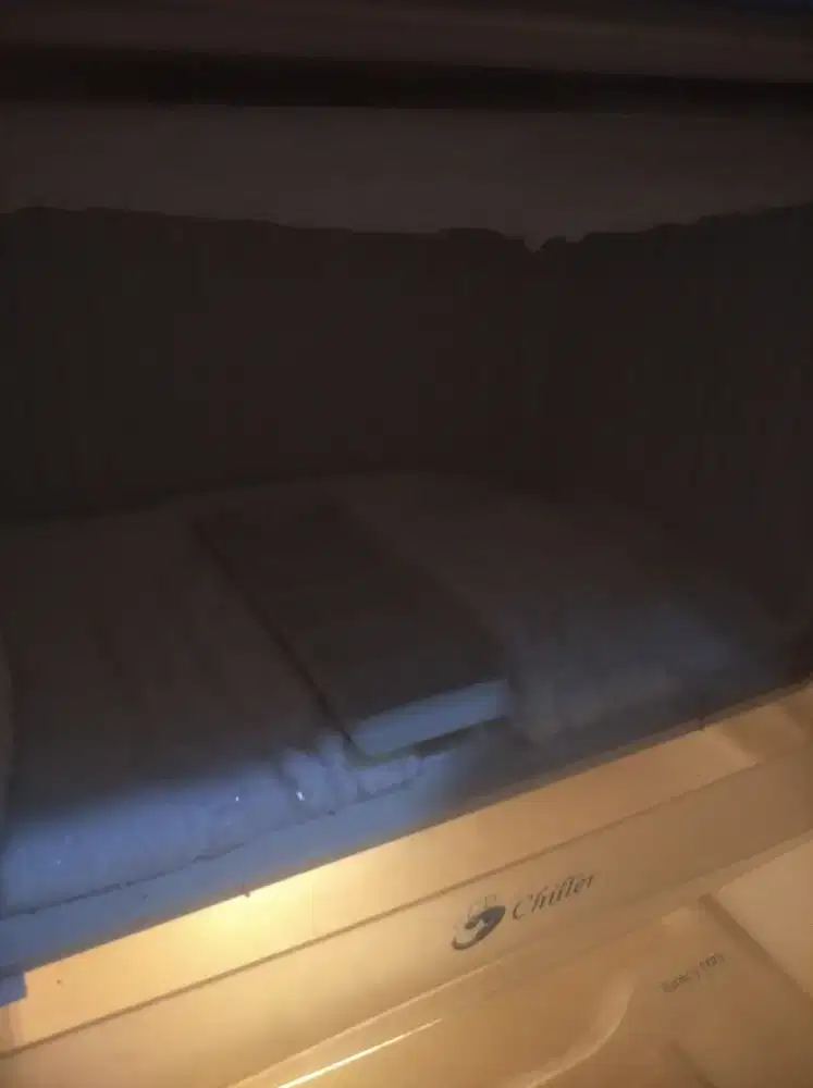 Kulkas Toshiba Glacio siap pakai