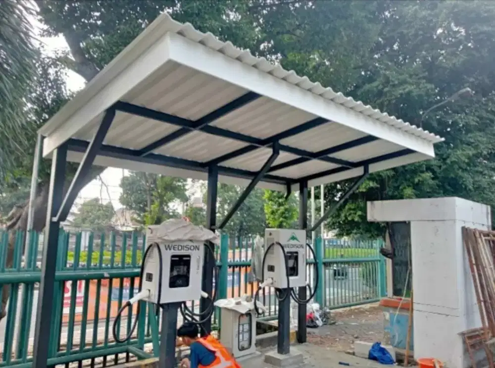 Kanopi atap alderon rs