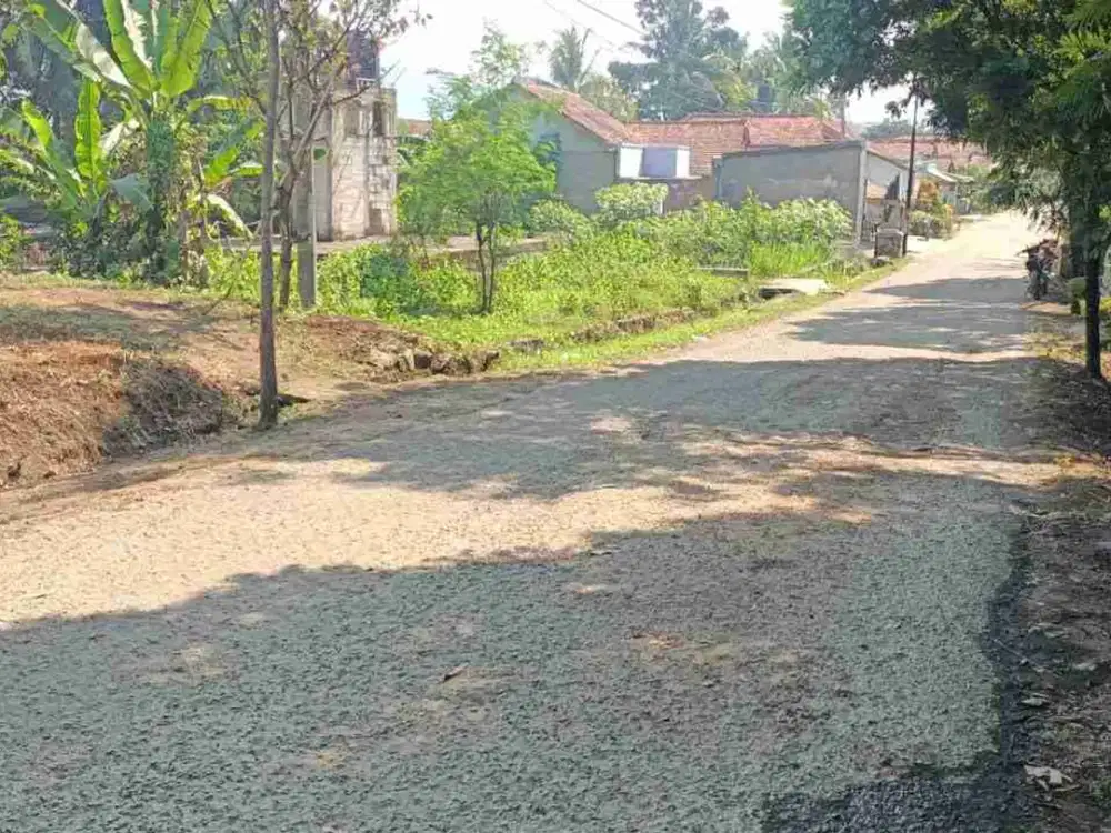 Tanah Siap  Bangun Pinggir Jalan Legalitas SHM