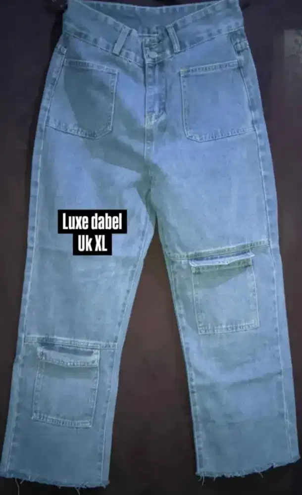 Celana jeans luxe dabel ukuran xl
