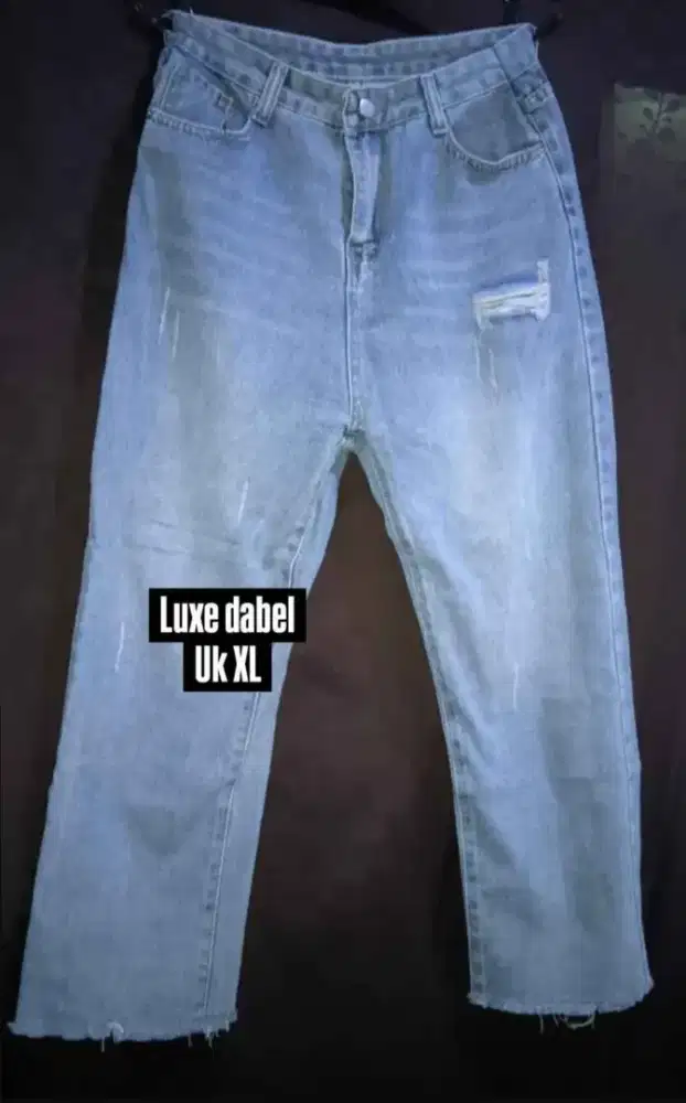 Celana luxe dabel ukuran xl