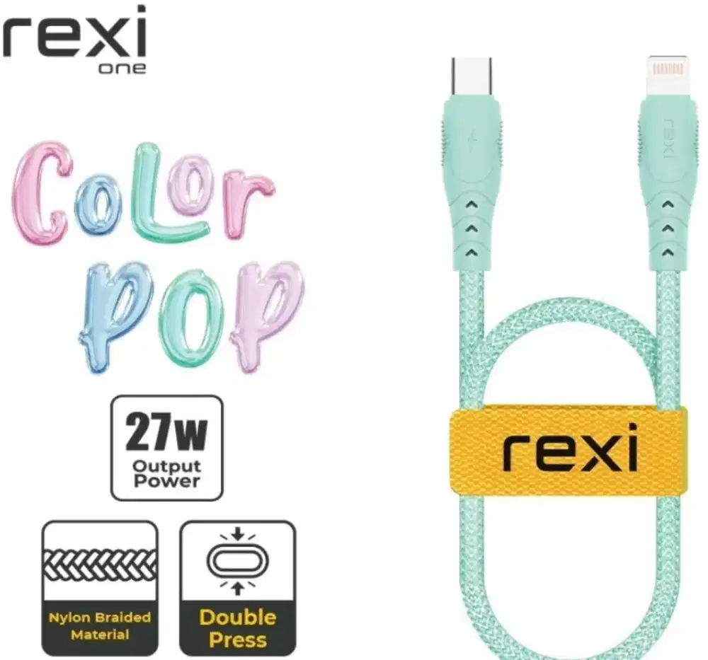 Ki01-CLx (Kabel Data Type-C to Lightning Rexi One 27W)