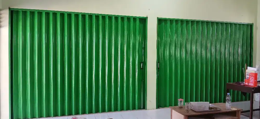 Pintu kios folding gate