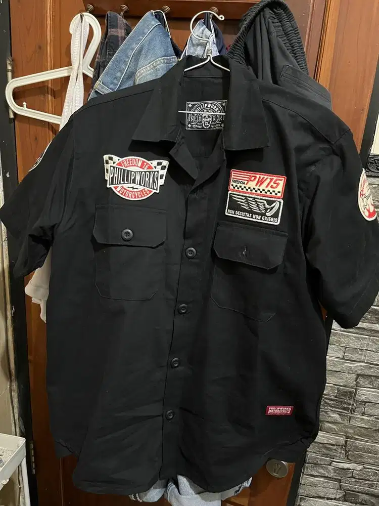 Ironhead Workshirt Phillip Works Slim Fit Katun