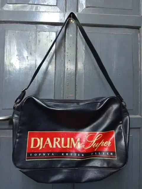 RARE Vintage Tas Selempang Djarum Super Original Klasik Jadul Retro