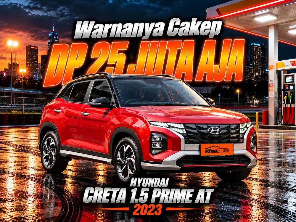 DP 25Jt BergaransiCRETA PRIME 1.5 AT TWOTONE 2023