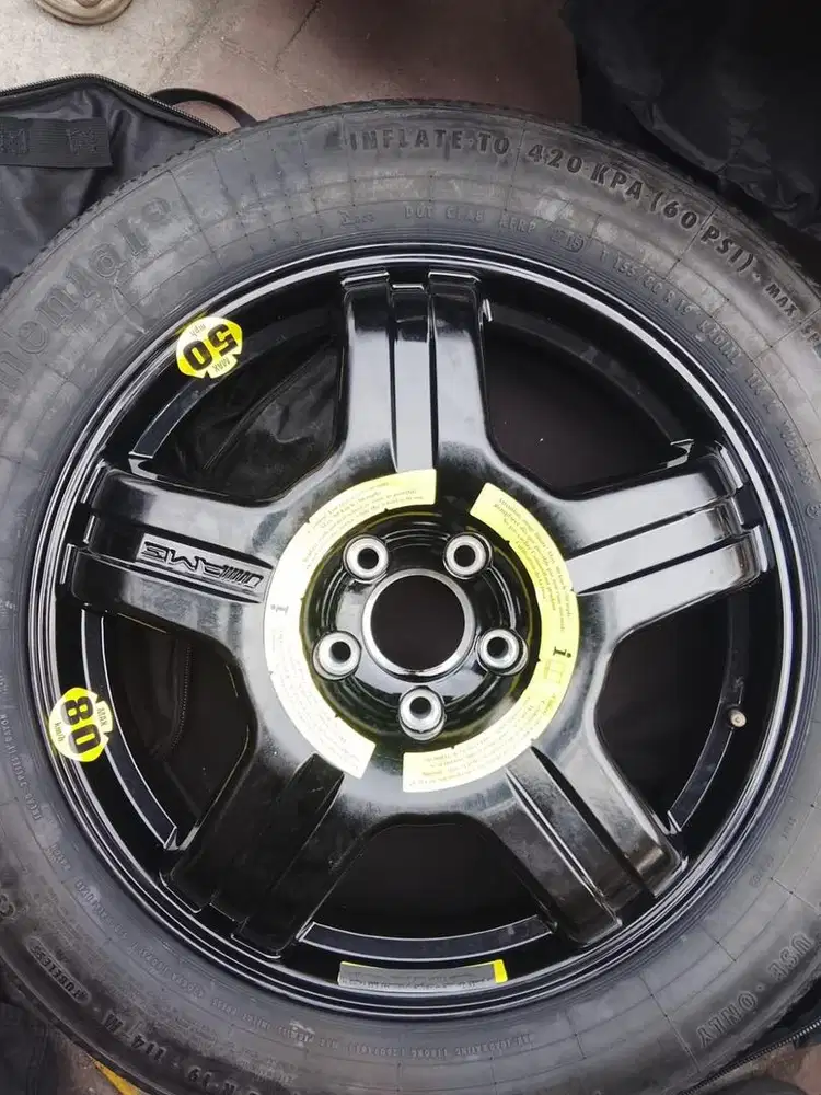 Velg Mercy spare tyre ring 19 pcd 5x112