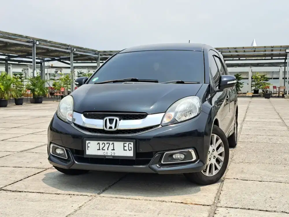 DP 15jt Honda Mobilio E CVT At Matic 2014 Hitam