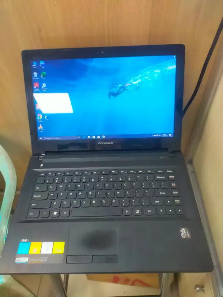 Dijual laptop G40-30 ram 8GB SSD 128GB HDD 500GB win 11 siap pakai 24