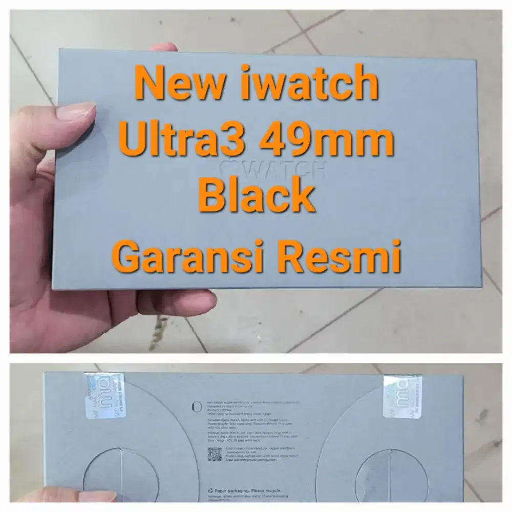 Iwatch Ultra 3 49mm Black