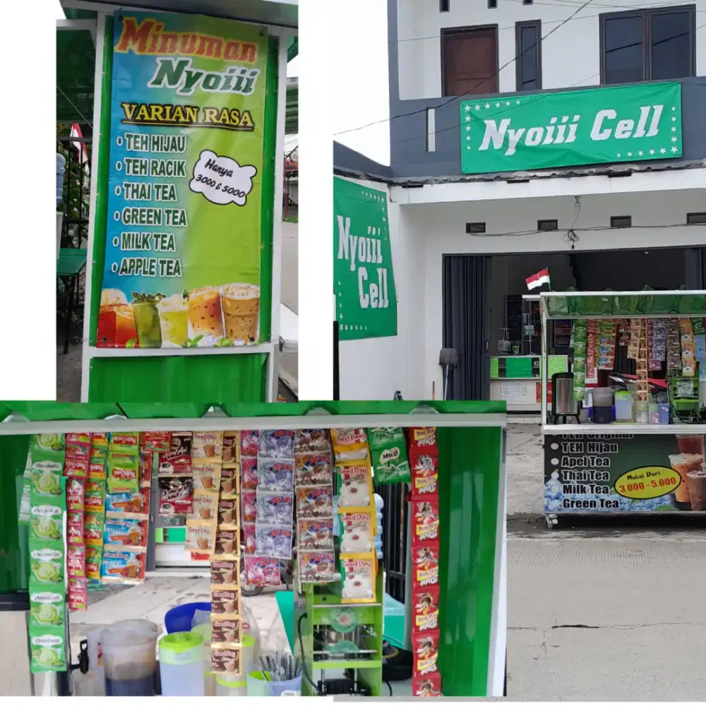 grobak untuk jualan es