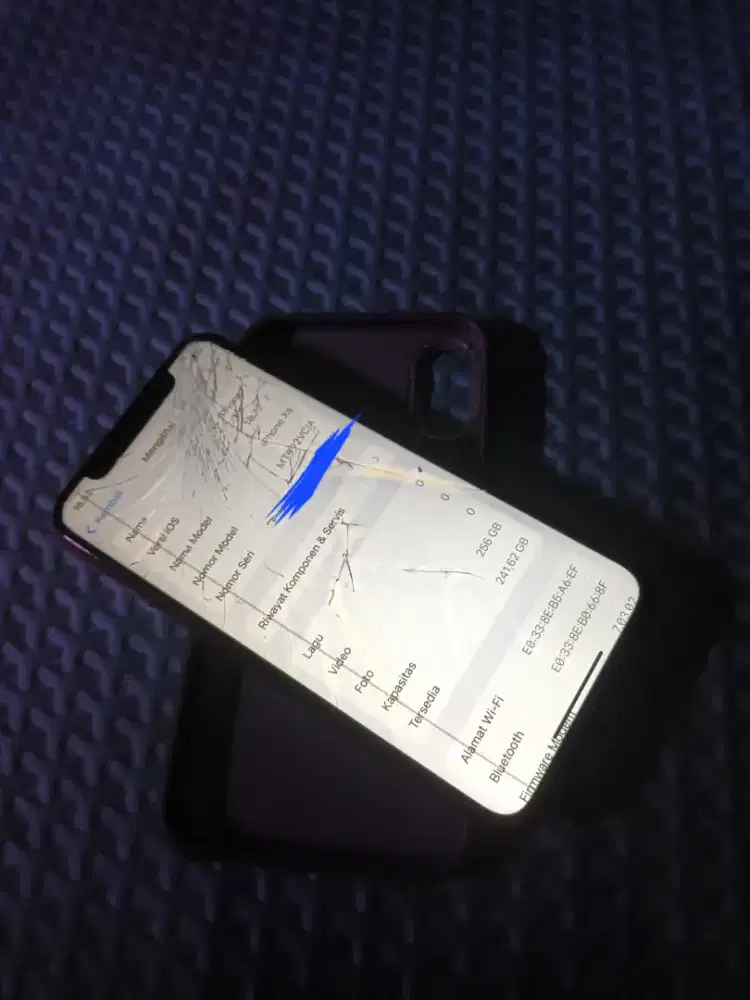 Iphone xs 256 hp+kabel data