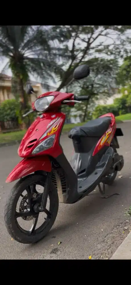 Yamaha Mio sporty merah ori 5TL pajak off lama mesin bagus halus