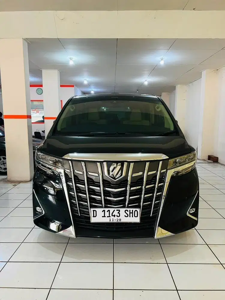 Toyota alphard G 2023 hitam