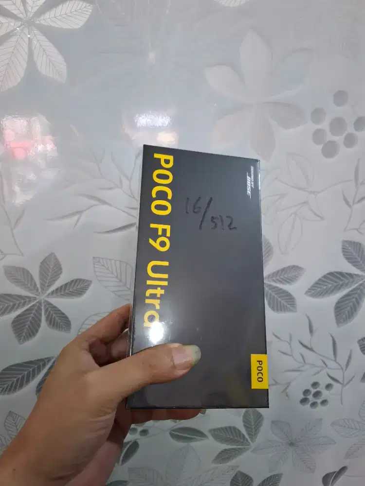 Poco f9 ultra ram 16/512 baru resmi bnib