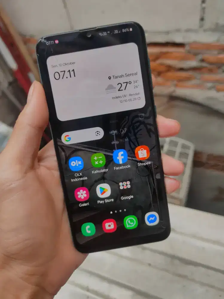 Samsung A30s 4/64gb NFC Retak