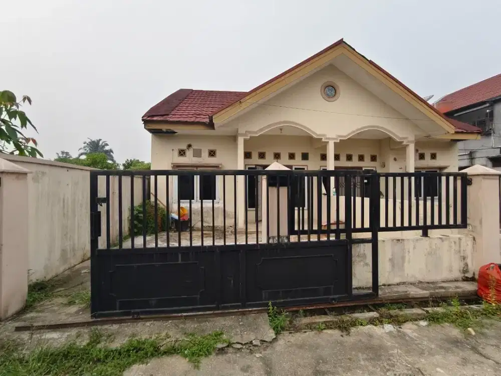 RUMAH TENGAH KOTA DEKAT UNIVERSITAS ABDURRAB RIAU UJUNG JALAN KARYA BAKTI PEKANBARU