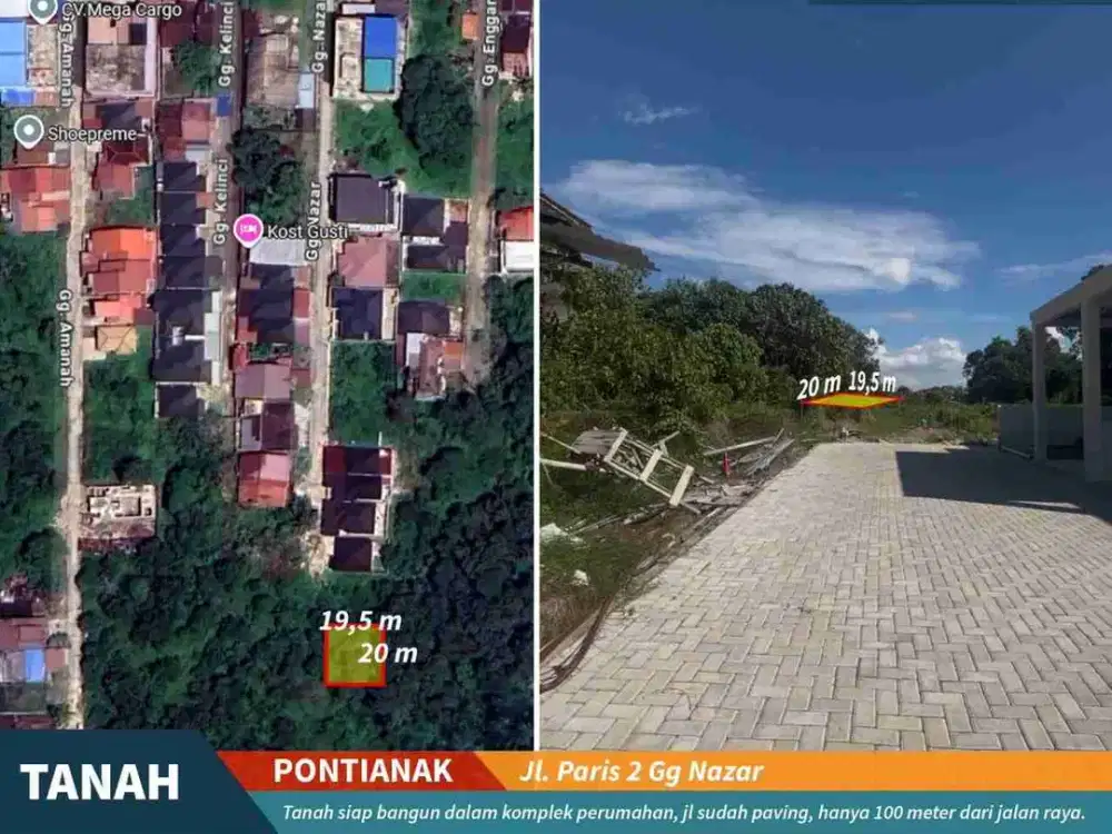 Tanah Paris 2 - Siap Bangun