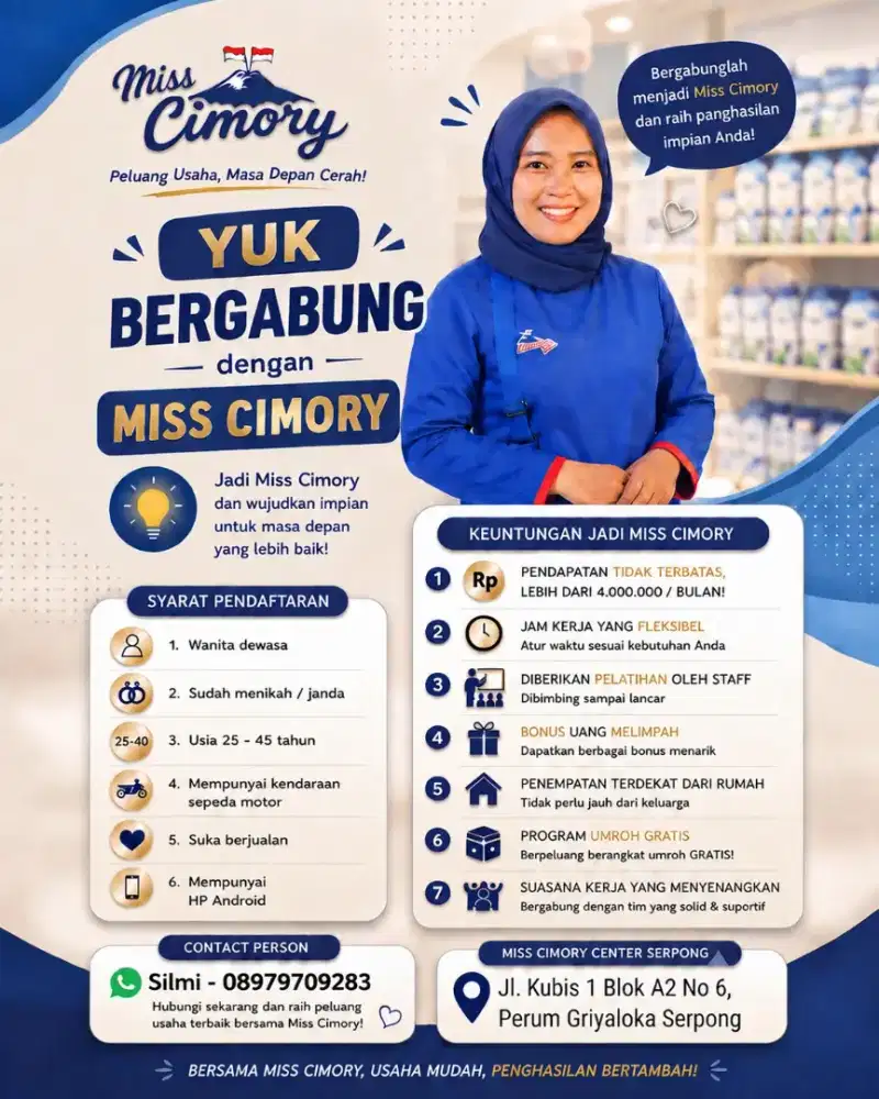 Yuk bergabung Menjadi Miss Cimory