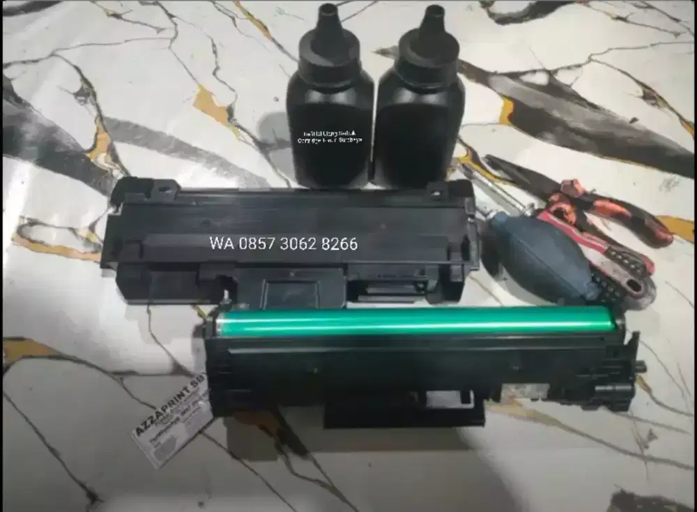 Refil isi ulang serbuk cartridge toner printer laser kota surabaya