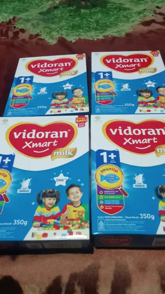 Jual susu vidoran 1-3 THN 350 gram