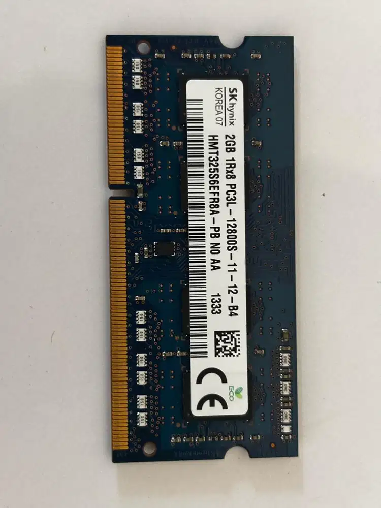 Ram laptop DDR3L 4gb 12800