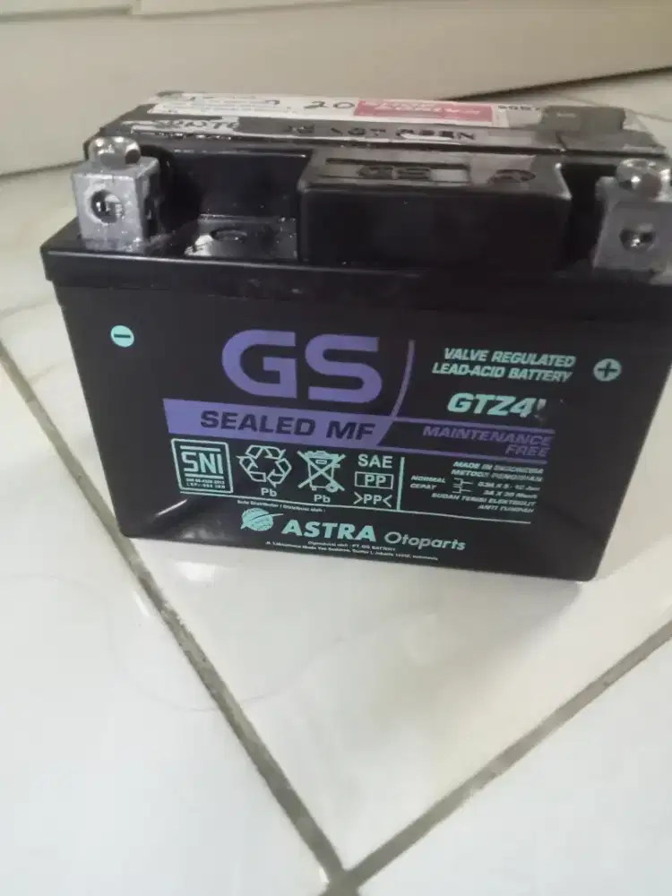 Aki Motor bekas Pakai