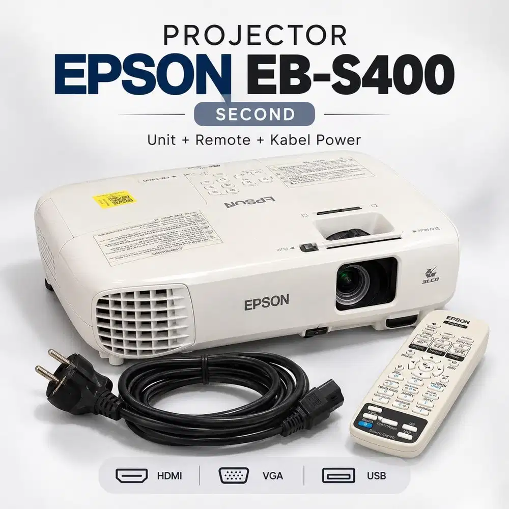 Second - Projector Epson EB S400