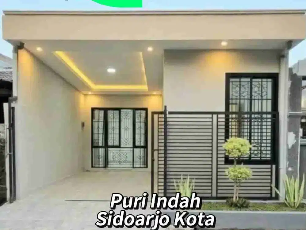 Rumah Full Renovasi Minimalis Strategis Siap Huni Di Puri Indah Sidoarjo Kota