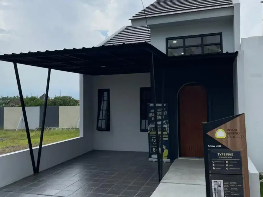 Rumah selangkah dari tol Driyorejo Insani Regency