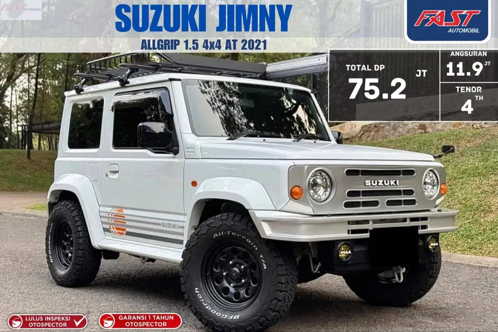 (LOW KM.30RB) SUZUKI JIMNY ALLGRIP 2021 1.5 AT 4x4 FULL MODIFIKASI JDM