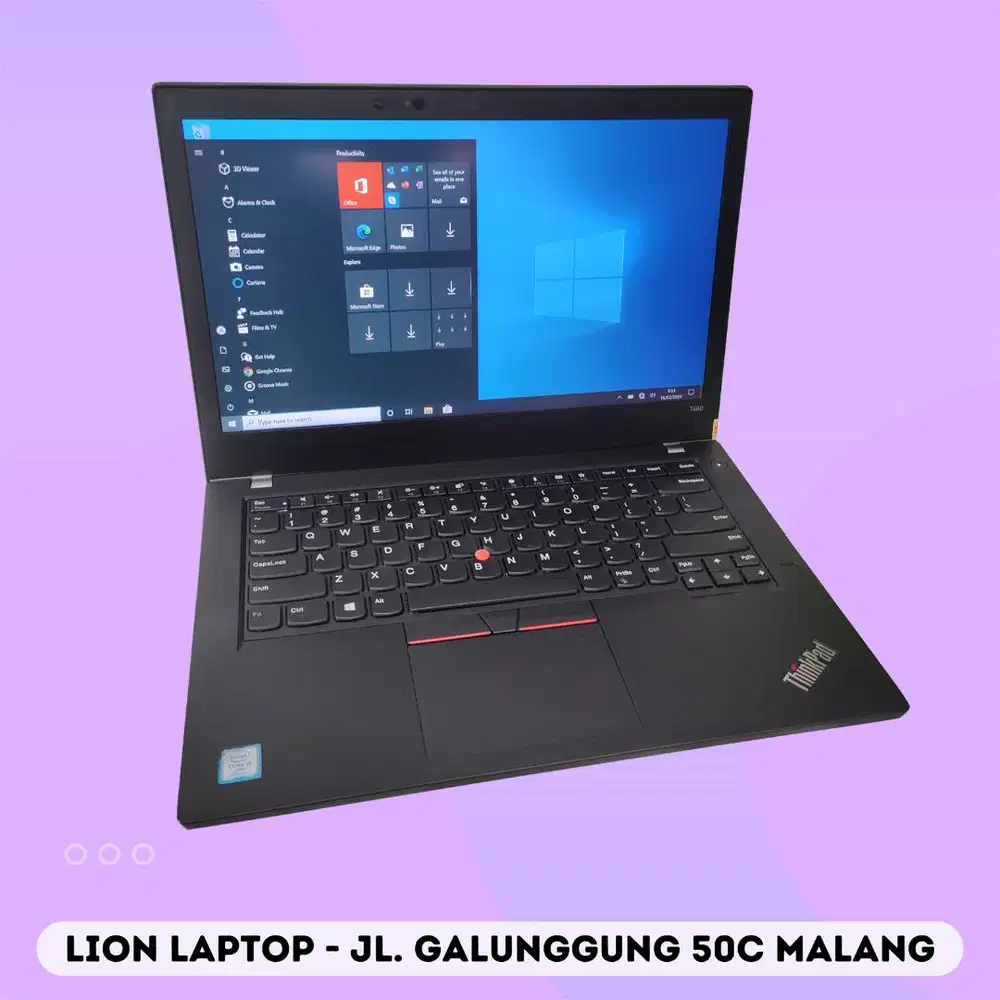 RAM 8GB Core i5 gen 8 Lenovo Thinkpad T480 [12|10]