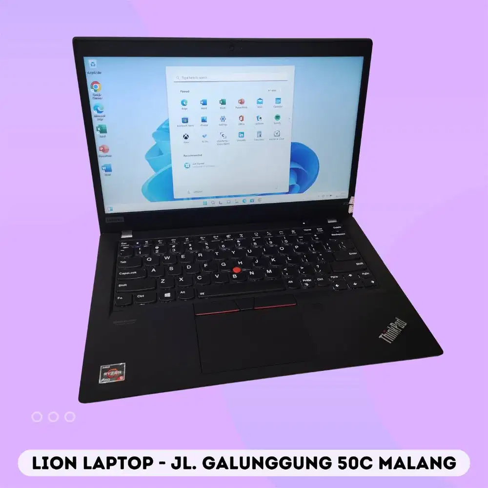 RAM 32GB AMD Ryzen 5 PRO-4650U Lenovo Thinkpad X13 SSD 256GB [12|10]