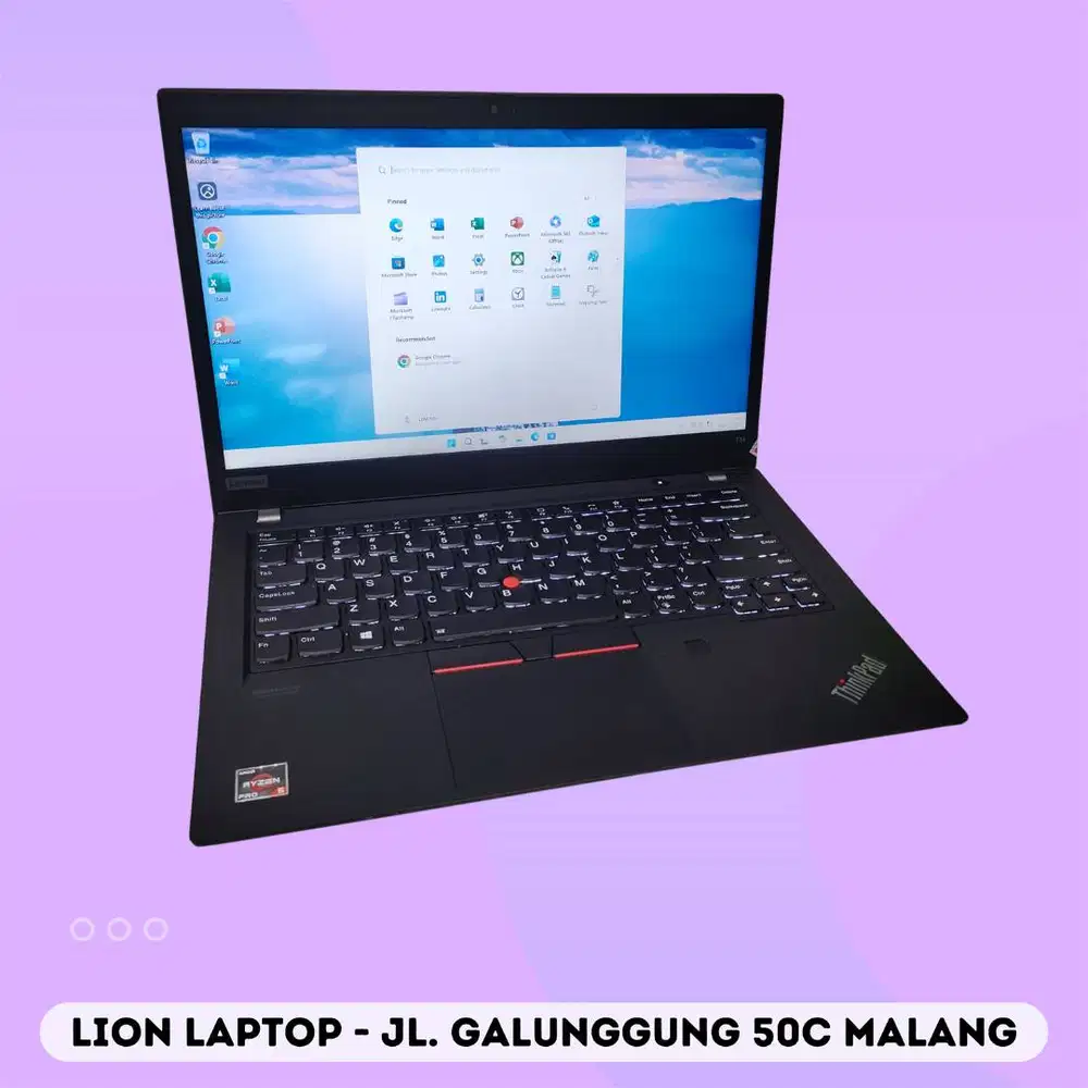 RAM 16GB AMD Ryzen 5 PRO SSD 256GB Lenovo Thinkpad T14 [12|10]