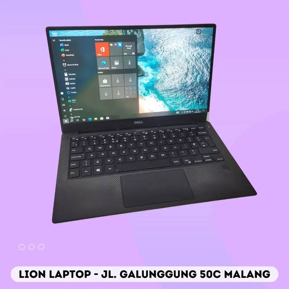 Slim & Ringan Core i7 RAM 8 SSD 256 DELL XPS 13 9360 [12|10]