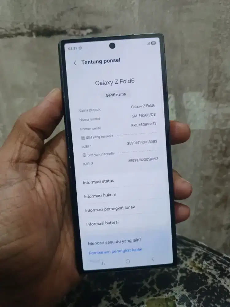 Samsung Z fold 6 Sein