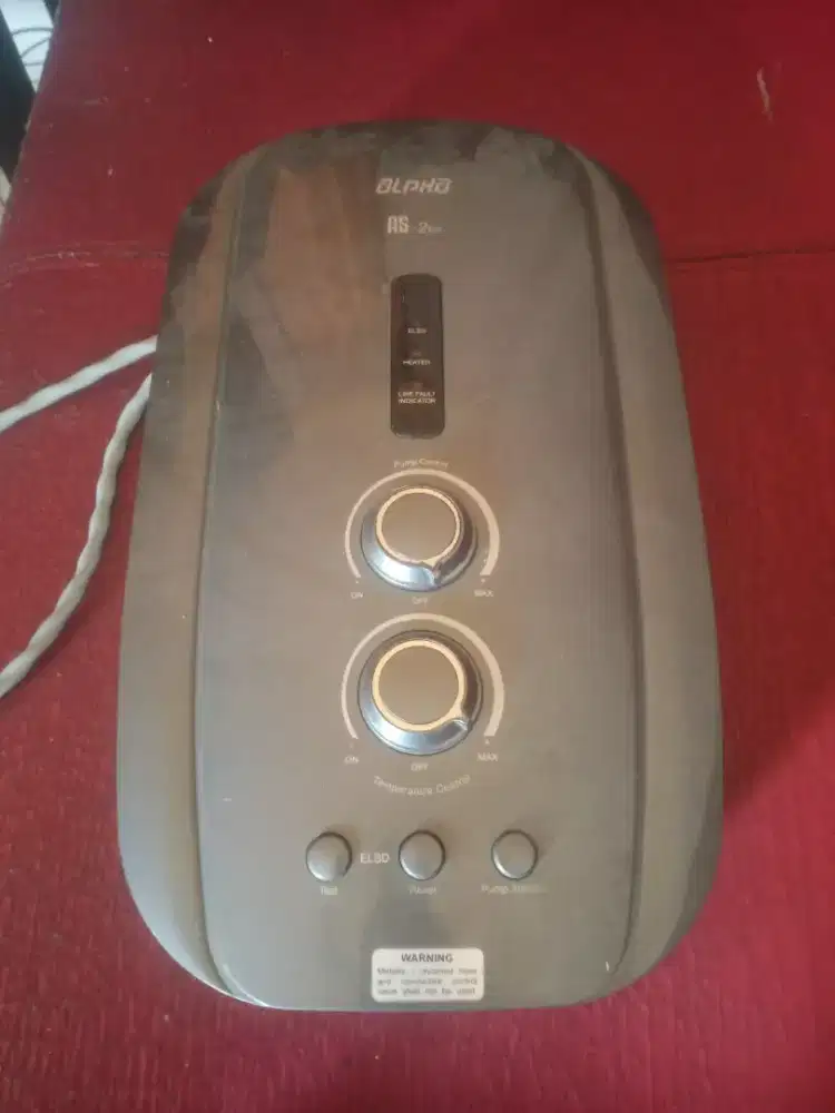 water heater instant alpha SA2ep