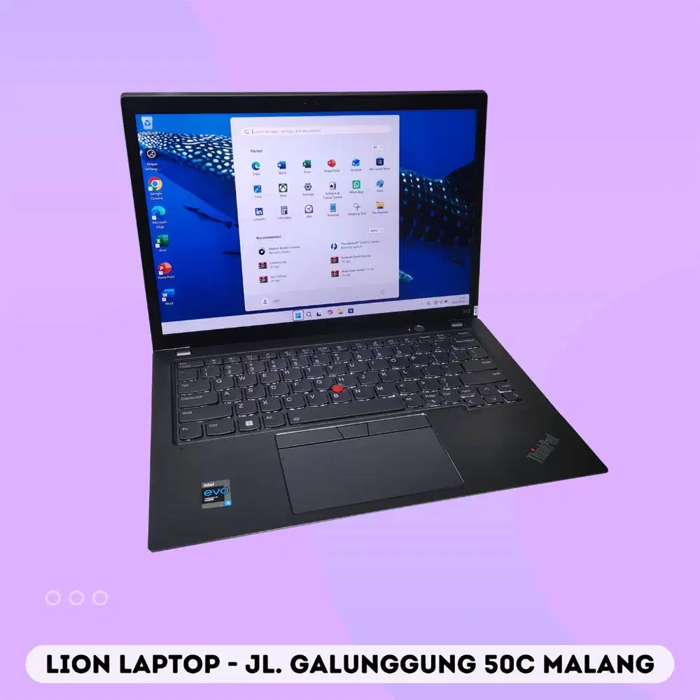 RAM 16GB i5 Gen 11 Body Auminium Lenovo Thinkpad X13 [12|10]