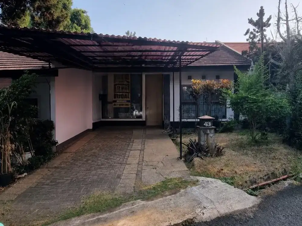 Rumah Downslope Siap Huni Di Resort Dago Pakar