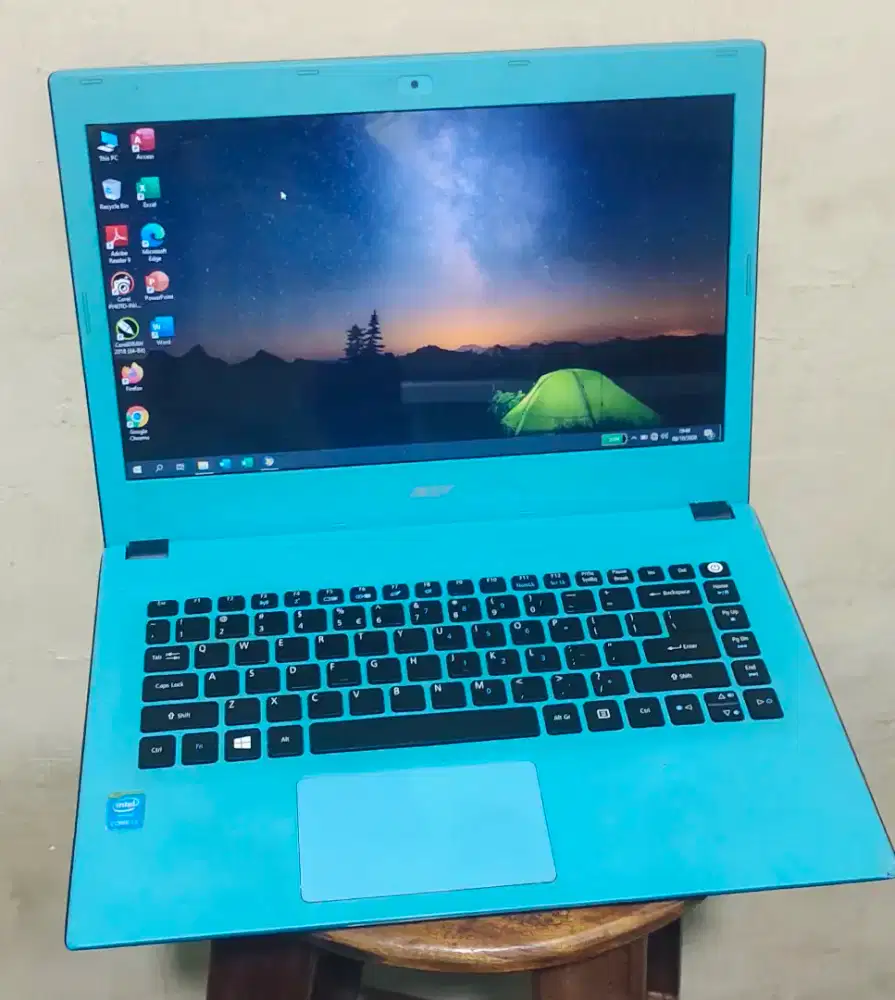 laptop Acsr Aspire E5 Intel core i3-4005U ram 4GB hardisk 1tb